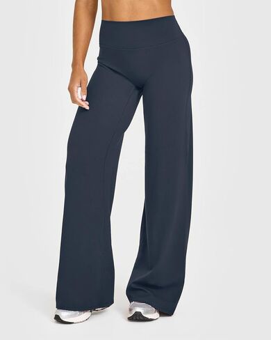 Women’s Softmotion Straight Leg Bottoms Yoga Pants – High Waisted Workout Trousers for Training, Running & Lounge in Saudi Arabia