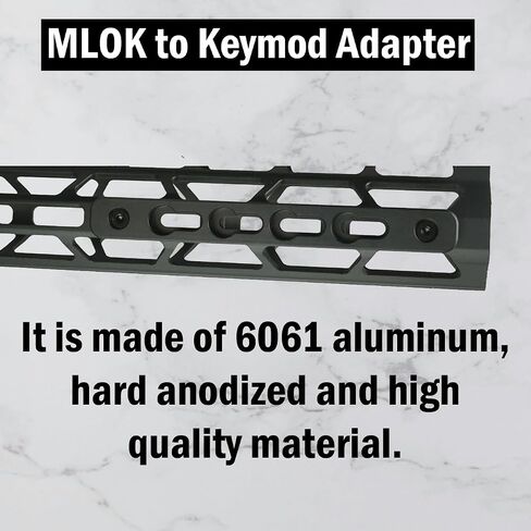 Gotical-2 Slot M- L O K to K e y m o d Adapter-3" Long & 0.5" Wide Converts in Saudi Arabia