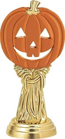 14.8" Orange Halloween Pumpkin Trophies Great for Contest Awards and Halloween Awards in Saudi Arabia