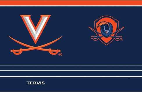 Tervis Traveler Virginia Cavaliers - MVP Triple Walled Insulated Tumbler Travel Cup Keeps Drinks Cold & Hot, 20oz, Stainless Steel in Saudi Arabia
