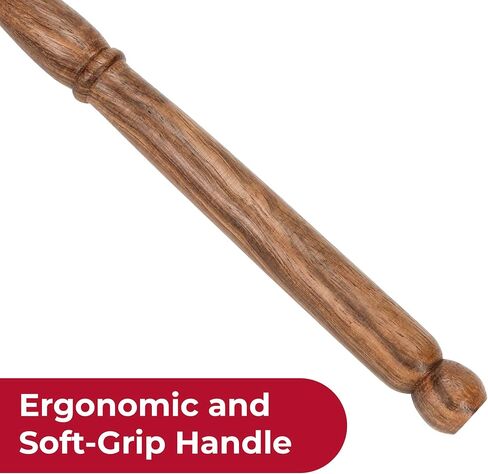 Gong Mallet for Singing Bowls – Rubber Ball Striker with Wooden Handle, Handmade Sound Healing Tool for Crystal Bowls, Yoga & Meditation in Saudi Arabia