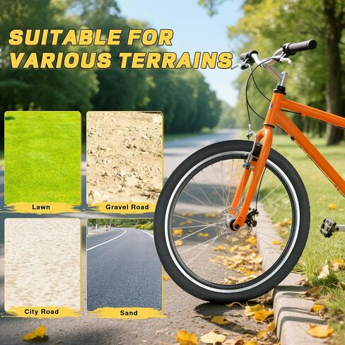 MEGHNA Bike Tire 20/26/27.5 inch Cruiser Bike Tire 20/26/27.5 x 2.2 inch Anti-Slip Foldable Replacement Grooved All Terrain Tire for BMX Mountain Bike Kids Bike Commuter Bike Hybrid Bike in Saudi Arabia