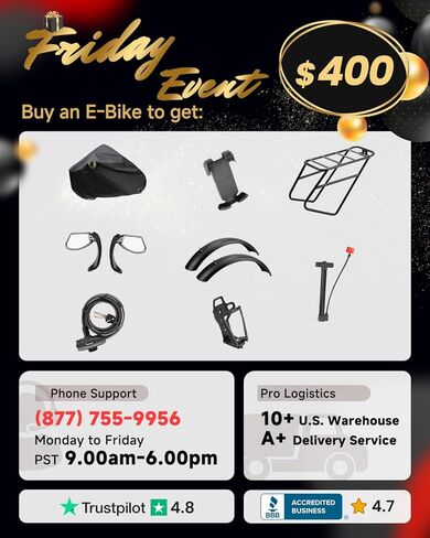 PUCKIPUPPY دراجة كهربائية للبالغين 1350 واط ترقية الذروة، 48 فولت 20 أمبير بطارية Ebike، 26 بوصة إطار عريض دراجة جبلية كهربائية كاملة التعليق، نطاق 80 ميل، 28 ميل في الساعة، 8 سرعات، مستشعر عزم الدوران، لابرادور برو in Kuwait