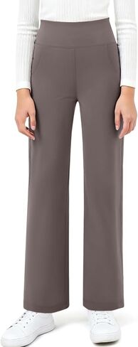 G4Free EverGoing Girls Wide Leg Pants High Waisted Soft Stretchy Sweatpants with Pockets 6-12 Years School Sport in Saudi Arabia