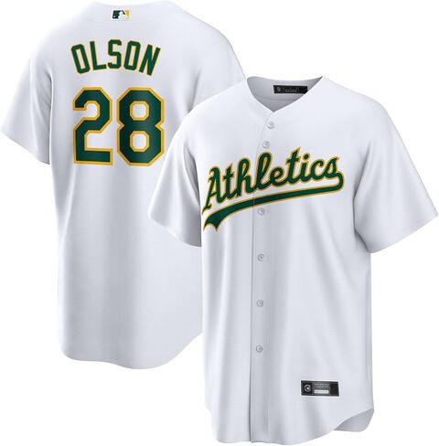 Matt Olson Oakland Athletics White #28 Kids Youth 8-20 Home Player Jersey in Saudi Arabia
