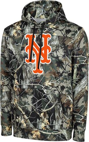 FOCO MLB Men's Official Hunter Camo Primary Logo Performance Pullover Hoodie Sweatshirt in Saudi Arabia