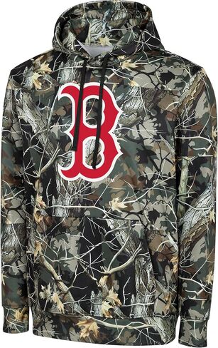 FOCO MLB Men's Official Hunter Camo Primary Logo Performance Pullover Hoodie Sweatshirt in Saudi Arabia