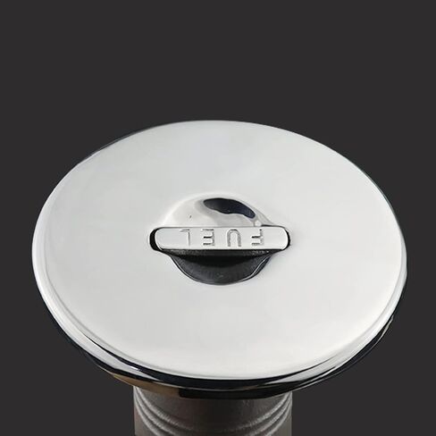 Stainless Steel316 Boat Deck Fill/Filler Keyless Cap - Straight Neck 1-1/2in(38mm) with Fuel Deck Hardware fit for Boat Yacht Caravan in Saudi Arabia