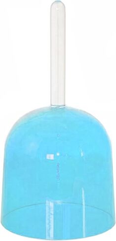 وعاء شاكرا بمقبض صلب من FMTY مع مطرقة من الخيزران وحقيبة حمل للسفر لمقبض شفاء الصوت وعاء الغناء الكريستالي الملون (برتقالي، ملاحظة D 432 هرتز) in Kuwait