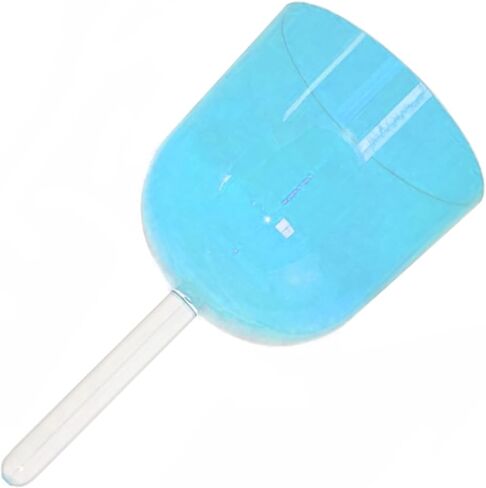 وعاء شاكرا بمقبض صلب من FMTY مع مطرقة من الخيزران وحقيبة حمل للسفر لمقبض شفاء الصوت وعاء الغناء الكريستالي الملون (برتقالي، ملاحظة D 432 هرتز) in Kuwait