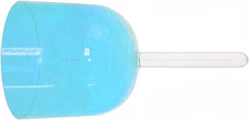 وعاء شاكرا بمقبض صلب من FMTY مع مطرقة من الخيزران وحقيبة حمل للسفر لمقبض شفاء الصوت وعاء الغناء الكريستالي الملون (برتقالي، ملاحظة D 432 هرتز) in Kuwait