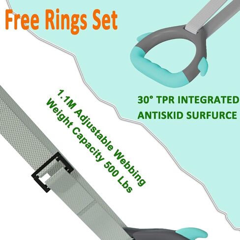 قضيب كيب للجمباز قابل للطي ومتحرك مع مجموعة حصيرة وحلقة، ارتفاع قابل للتعديل من 3 إلى 5 بوصات، شريط أفقي للأطفال البنات الصغار، معدات رياضية للتدريب الداخلي والمنزلي - أقصى تحميل 300 رطل in Kuwait