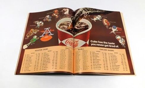 1968 أوكلاند رايدرز في برنامج هيوستن أويلرز لكرة القدم AFL 9-29-68 - برامج NFL in Saudi Arabia