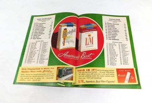 1955 Cleveland Browns at San Francisco 49ers NFL Football Program 10-2-55 - NFL Programs in Saudi Arabia