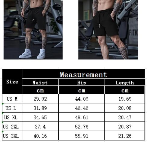 Men's Fashion Shorts Casual Elastic Waist Drawstring Lightweight Summer Beach Shorts with Zipper Pockets in Saudi Arabia