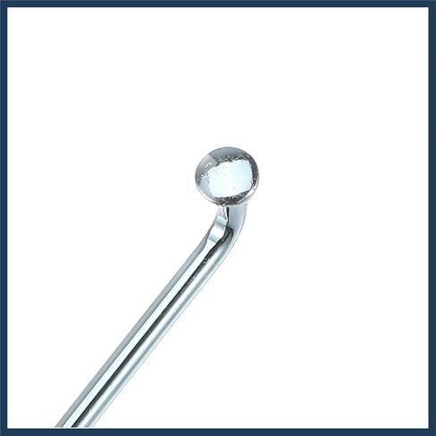 36 Pcs 14G J Bend 260mm x 2mm Bike Bicycle Spokes with Nipples Steel Silver Tone Stylish Design in Saudi Arabia