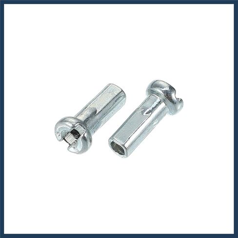 36 Pcs 14G J Bend 260mm x 2mm Bike Bicycle Spokes with Nipples Steel Silver Tone Stylish Design in Saudi Arabia
