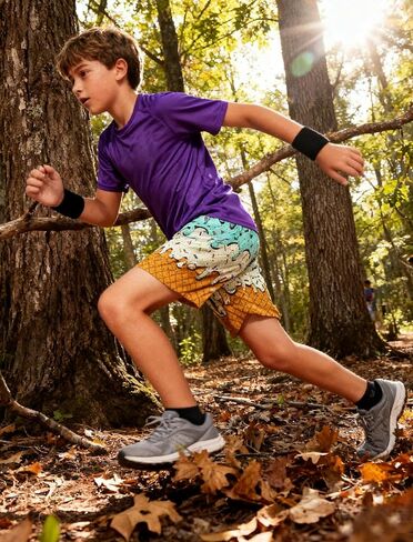 Cozople Boys Athletic Shorts Kids Basketball Shorts Mesh Breathable Shorts for 7-16 Years in Saudi Arabia
