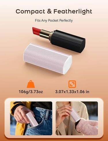 RORRY Hand Warmers Rechargeable 2 Pack, 10000mAh 360° Heating Magnetic Electric Hand Warmer, 24Hrs Warmth Portable Reusable Pocket Heater for Camping Hunting Gifts for Men Women in Saudi Arabia
