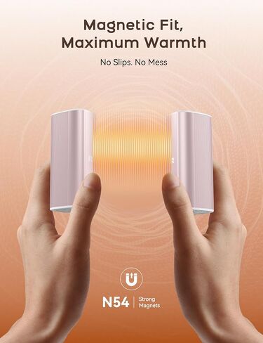 RORRY Hand Warmers Rechargeable 2 Pack, 10000mAh 360° Heating Magnetic Electric Hand Warmer, 24Hrs Warmth Portable Reusable Pocket Heater for Camping Hunting Gifts for Men Women in Saudi Arabia