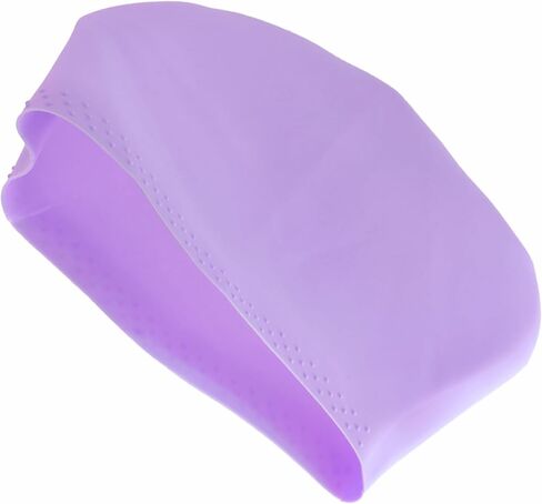 1Pcs Classic Solid Color Silicone Swimming Cap for Long Hair - Unisex Design for Adults & Teens, Durable Waterproof Swim Cap in Saudi Arabia