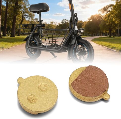 JERBOR Upgrade Brake Pads for Gyroor C1/C1S/C1 Pro/C1 Plus/X2 Electric Scooter, Front Rear Disc Brake Pad Heat Resistant and High Friction for Gyroor E-Scooter Accessories in Saudi Arabia
