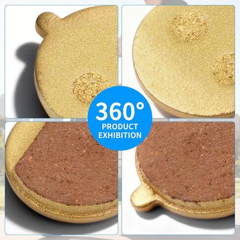 JERBOR Upgrade Brake Pads for Gyroor C1/C1S/C1 Pro/C1 Plus/X2 Electric Scooter, Front Rear Disc Brake Pad Heat Resistant and High Friction for Gyroor E-Scooter Accessories in Saudi Arabia