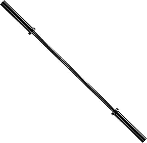 Fitvids Olympic 2-Inch Barbell Bar for Weightlifting and Powerlifting, 700 Pound Capacity, 2 Inch Diameter, Chrome, Multiple Sizes in Kuwait