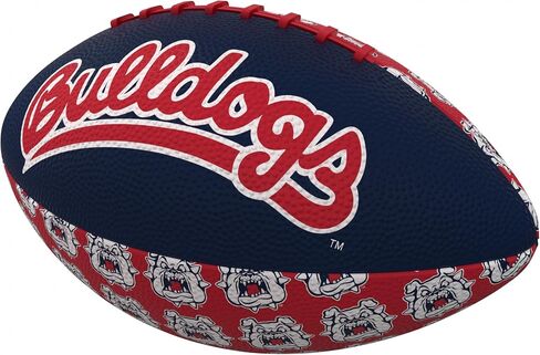 Logo Brands Fresno State Bulldogs Mini-Size Rubber Football in Saudi Arabia