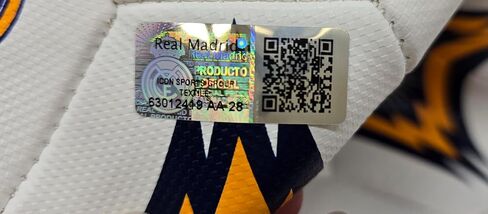 Icon Sports Compatible with Real Madrid Soccer Ball Officially Licensed Player Ball Size 5 (S Grade) White in Saudi Arabia