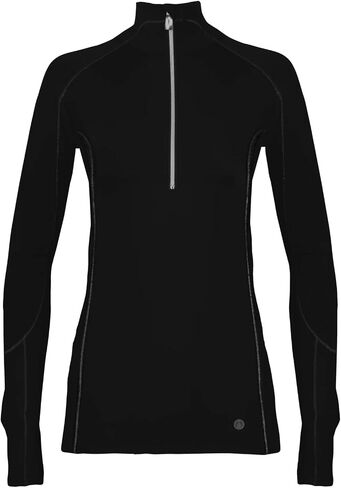 SNOW ANGEL Women's Chami Universal Zip-T - Durable Breathable Moisture-Wicking Midweight Thermal Active Base-Layer Top in Saudi Arabia
