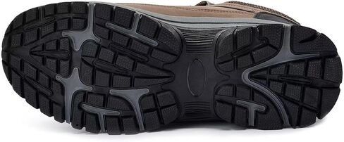 Mens Snow Boots Anti-Slip Winter Boot Fur Lined Hiking Boots Water Resistant Outdoor Warm Comfort Camping Backpacking Shoes in Kuwait