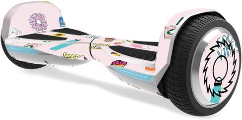 جلد MightySkins لشفرات الحلاقة Hovertrax 1.5 Hover Board - واقي ومتين | سهل التطبيق والإزالة وتغيير الأنماط | صُنع في الولايات المتحدة الأمريكية، VSCO Girl 1 (RAHOV1.5-VSCO1) in Kuwait
