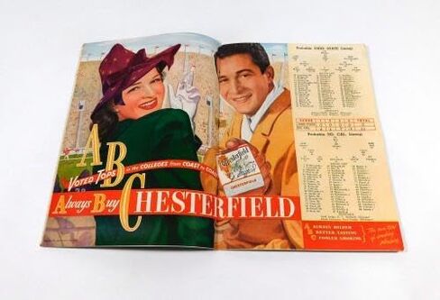 1947 USC at Ohio State College Football Program 10-11-47 - College Programs in Saudi Arabia