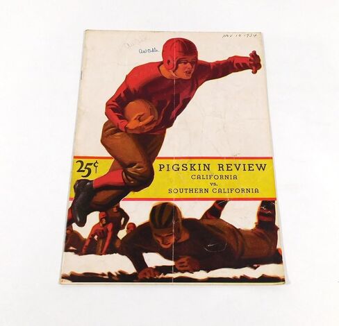 1934 كاليفورنيا في برنامج USC College لكرة القدم 11-10-34 - برامج الكلية in Saudi Arabia