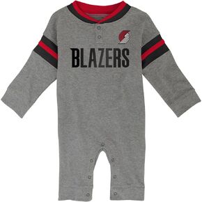 معطف بورتلاند تريل بليزرز NBA للرضع (12M-24M) من Outerstuff، رمادي in Kuwait