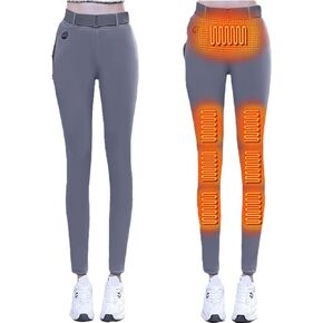 Heated Pants for Women, Heated Leggings Women, Heated Snow Hiking Pants, Winter Softshell Outdoor Trousers in Saudi Arabia