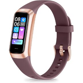 Fitness Tracker with 24/7 Heart Rate, Blood Oxygen Blood Pressure Sleep Monitor, 5 ATM Waterproof Activity Trackers,Step Calorie Counter Pedometer Health Smart Watch for Women Men in Kuwait