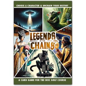 On-Course Disc Golf Card Game – Choose a Character & Unchain Your Destiny - Best Gift for Disc Golf Players in Saudi Arabia