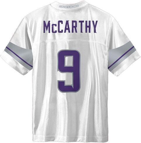 JJ McCarthy Minnesota Vikings White #9 NFL Kids Youth 4-20 الاسم والرقم البديل للاعب كرة القدم جيرسي in Saudi Arabia
