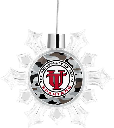 University of Tampa Snowflake Christmas Tree Ornament Decoration for Tree Party Home Holiday Decor (University of Tampa 5) in Saudi Arabia
