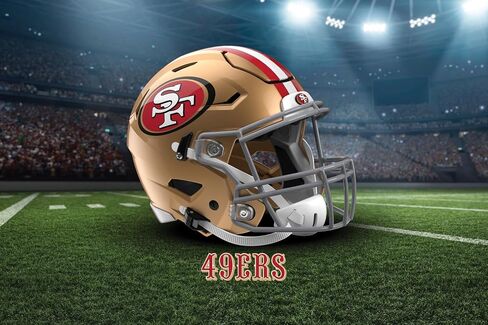 NORTHWEST The Company NFL San Francisco 49ers Washable Rug, 20" x 32", Landscape, Team Colors in Saudi Arabia