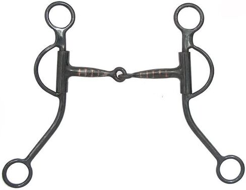 AJ Tack Double Rein Long Shank Snaffle Bit in Saudi Arabia