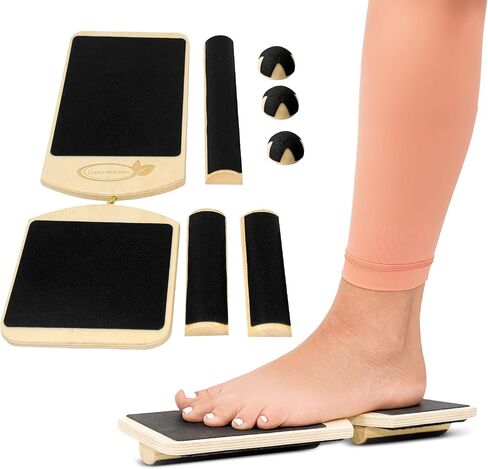 Single Leg Footboard Pro Kit - Ankle & Foot Exerciser Strengthener, Physical Therapy for Sprained Ankles, Foot Stretcher for Plantar Fasciitis in Saudi Arabia