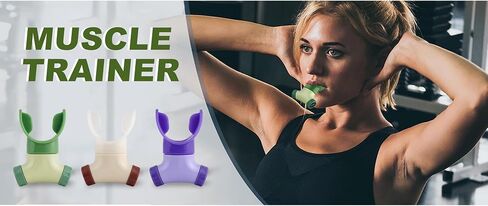 Fitness Accelerator | Breathing Exercise Device for Lungs, Lightweight Breathing Trainer for Lung Capacity & Strength | 5-Level Adjustable Respiratory Exercise Device for Running, Gym & Fitness in Saudi Arabia