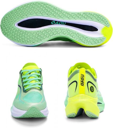 Carbon Plate Marathon Running Racing Shoes Men Stable Support Shock-Relief Ultra-Light TPU Outsole Rebound Sneakers in Saudi Arabia