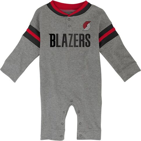 معطف بورتلاند تريل بليزرز NBA للرضع (12M-24M) من Outerstuff، رمادي in Kuwait