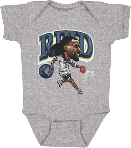 500 LEVEL Naz Reid Minnesota Timberwolves بدلة للرضع قطعة واحدة - Naz Reid Minnesota Timberwolves Cartoon WHT in Saudi Arabia