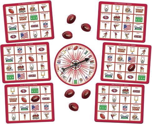 MasterPieces Kids Games - NFL San Francisco 49ers Bingo Game in Saudi Arabia