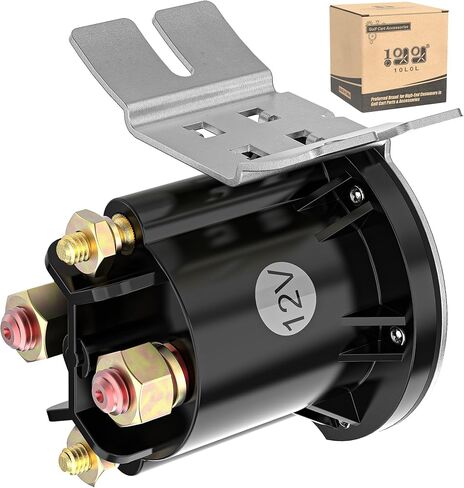 10L0L 12V Golf Cart Solenoid Relay Assembly for Yamaha G22 G23 G27 G28 G29 Drive YDRA Gas 2003-up, 4-Terminal 150A Continuous Solenoid Replace OEM JW1-H1950-00-00 JR3-H1950-00-00 J38-81950-01 in Saudi Arabia